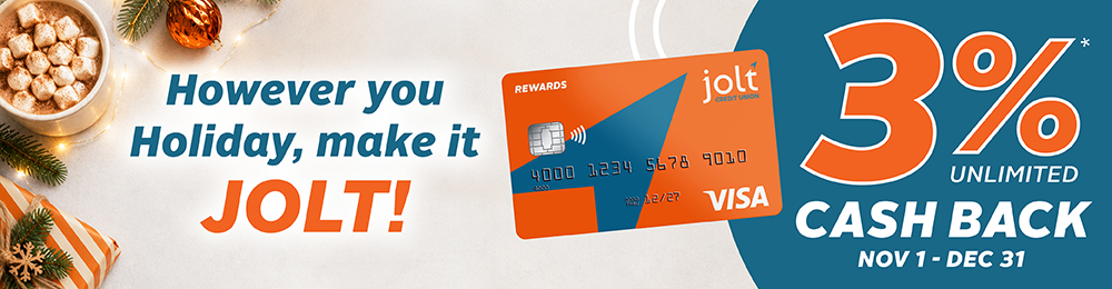 3% Cash Back Visa holiday Ad